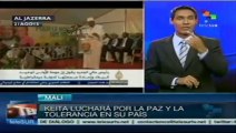 Presidente de Mali luchará por la paz y la tolerancia de su país