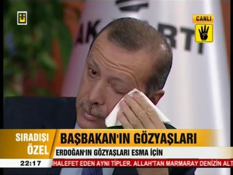 Erdoğan hüngür hüngür ağladı 2 - VİDEO İZLE - olay53.com