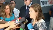 Sáenz de Santamaría visita a Cristina Cifuentes