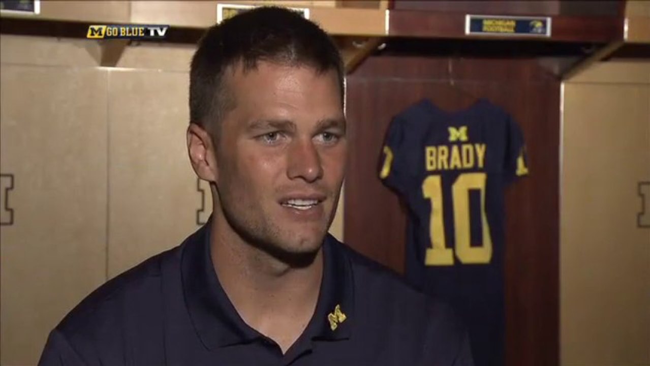 Tom Brady Visits Michigan Team 134