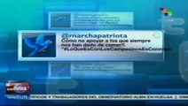 Apoyo en Twitter a paro nacional de Colombia