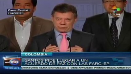 Santos espera partidos apoyen proyecto para refrendar proceso de paz