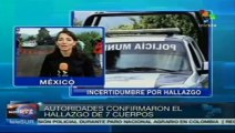 Hallan fosa clandestina en el Estado de México