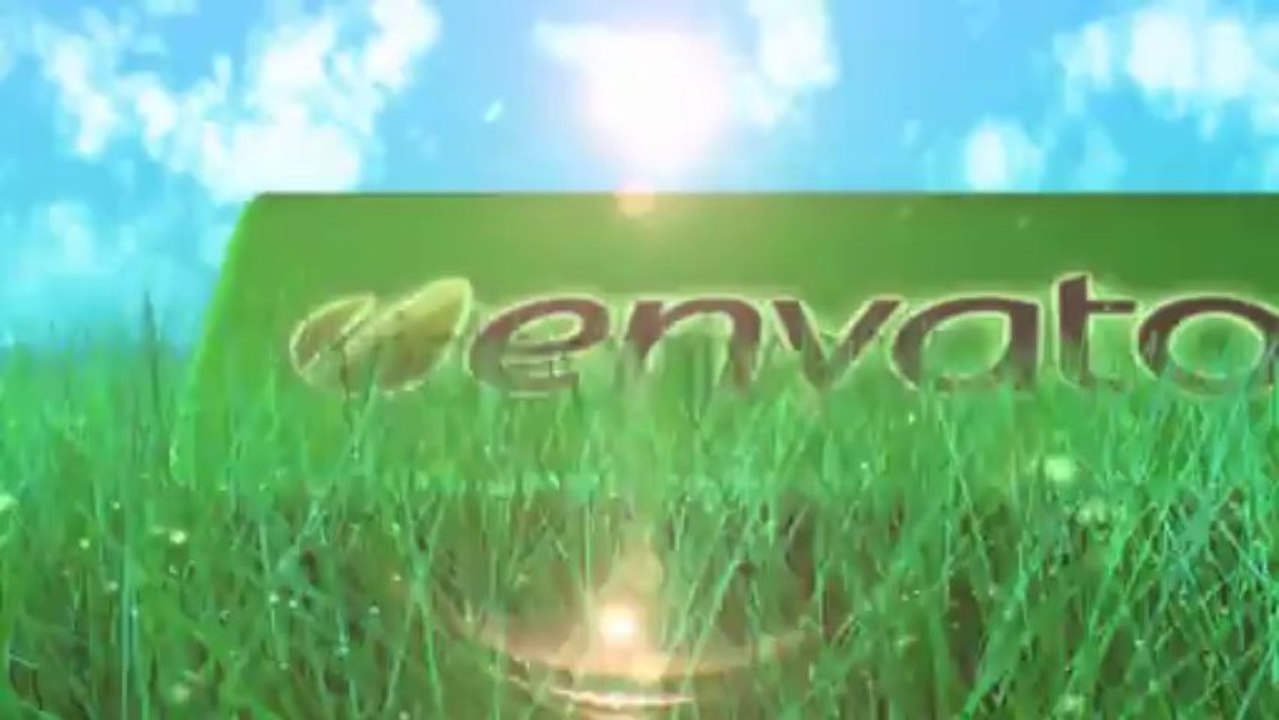 Grassy Logo Opener - After Effects Template