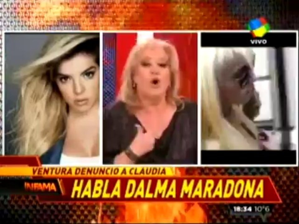 Exitoina.com - Dalma Maradona en Infama