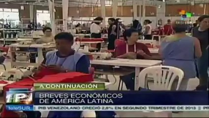 Crece PIB venezolano 2.6% en segundo trimestre de 2013