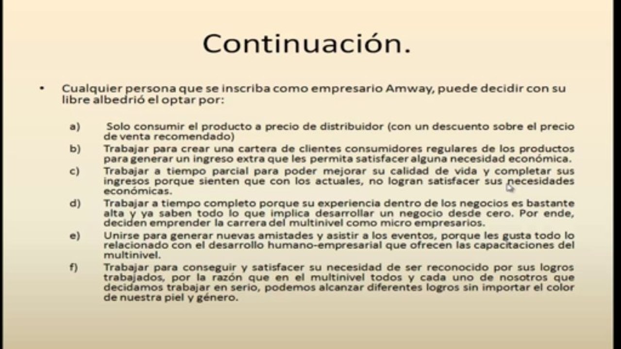 ¿Es la empresa Amway una estafa?