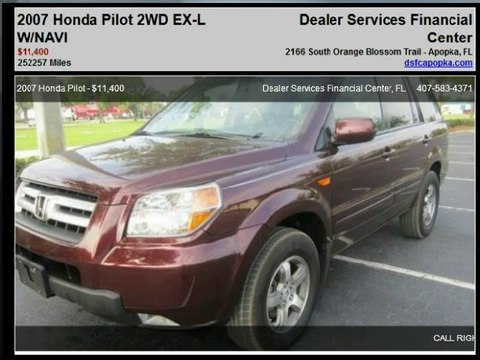 2007 Honda Pilot 2Wd EX L - Dealer Services Orlando