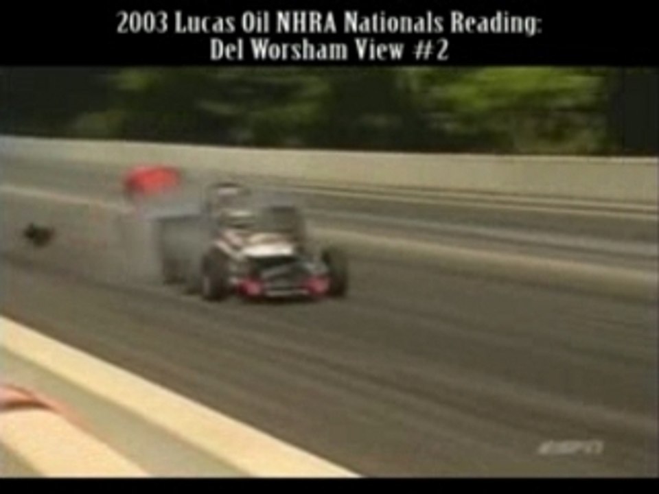 NHRA SUPER CRASH