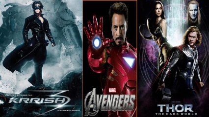 Krrish 3 Breaks Hollywood Movie Avangers2 & Thor 2 Views Recordes On Internet
