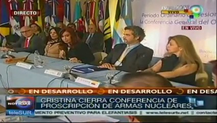 (Vídeo) Cristina Fernández: el mundo merece una mejor gestión política