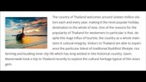 Gavin Manerowski - Thailand getaway