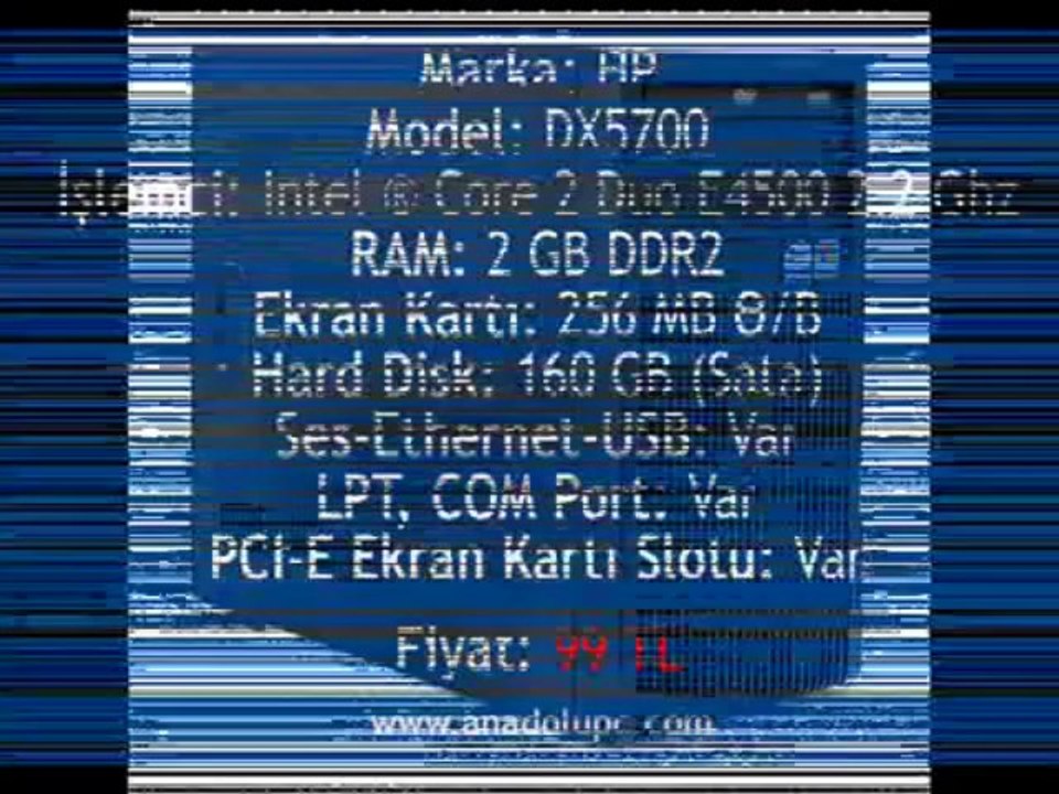Toptan İkinci El Bilgisayar - www.anadolupc.com - Fiyat ve Tanıtım 2013