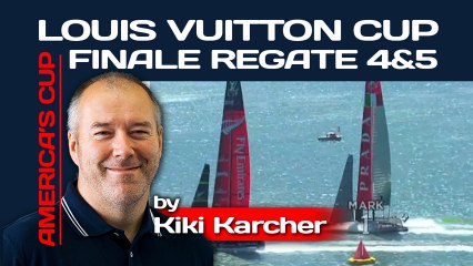 On The Deck | Français - Finale - Régate N°4 et 5 | Louis Vuitton Cup | by Kiki Karcher