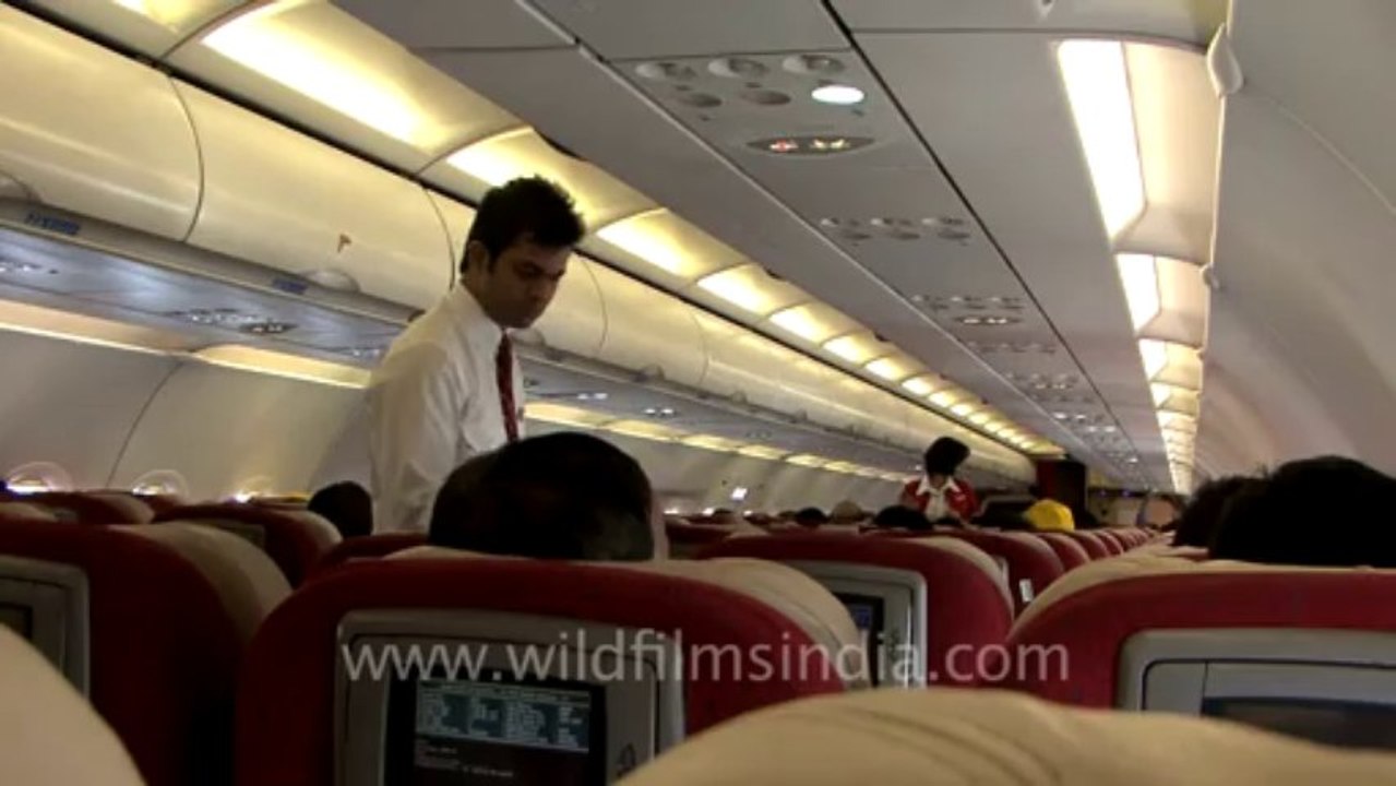 Inside the plane-Thailand
