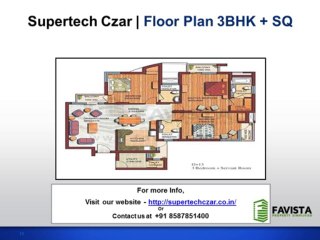 Supertech Czar Call @ 09999536147-A World of Changing Lifestyle Project