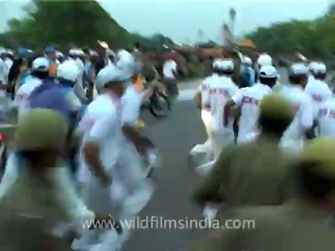 Delhi-olympic torch relay-mdv-376-10