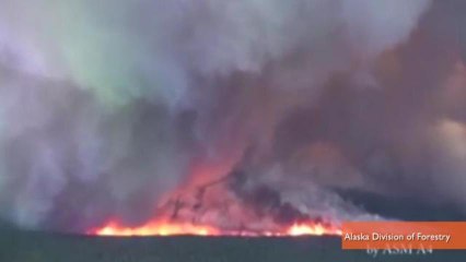 Incredible Footage of 'Firenado' Captured in Alaska