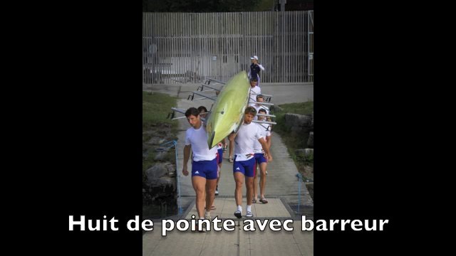 Découvrez le huit de pointe avec barreur