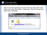 VPN Authority Installer & Set Up Instructions For Windows 7