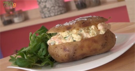 Video herunterladen: Recette de Pommes de terre au four au saumon fumé - 750 Grammes