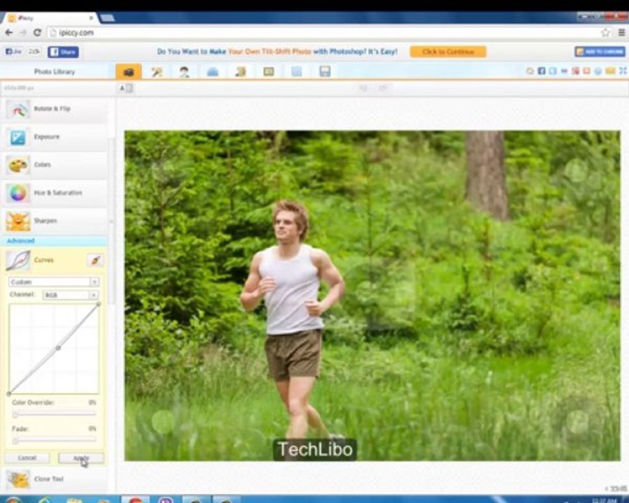 Photo Editing: Edit photo online in Ipiccy (Part 1) [TechLibo]