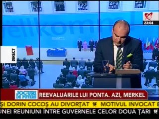 Radu Golban_PONTA la MERKEL a fost Victor Boc, s-a dus pe burta, pentru a primi girul GERMANIEI