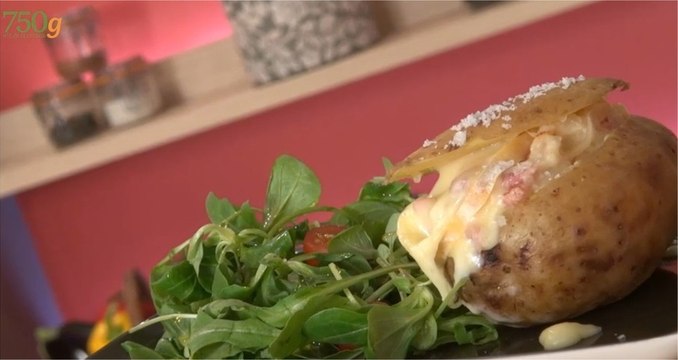 Recette de Pommes de terre au four façon tartiflette - 750 Grammes