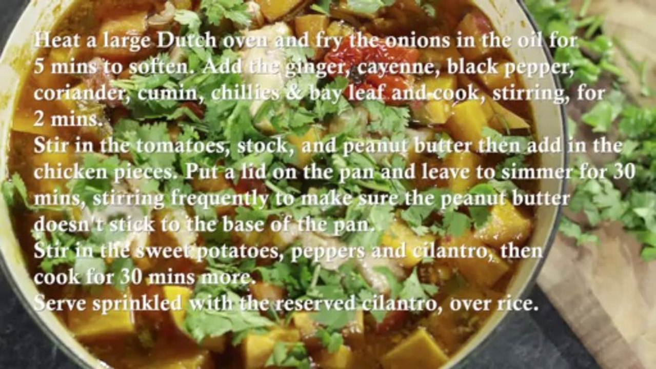 Spicy Peanut Chicken Stew Recipe