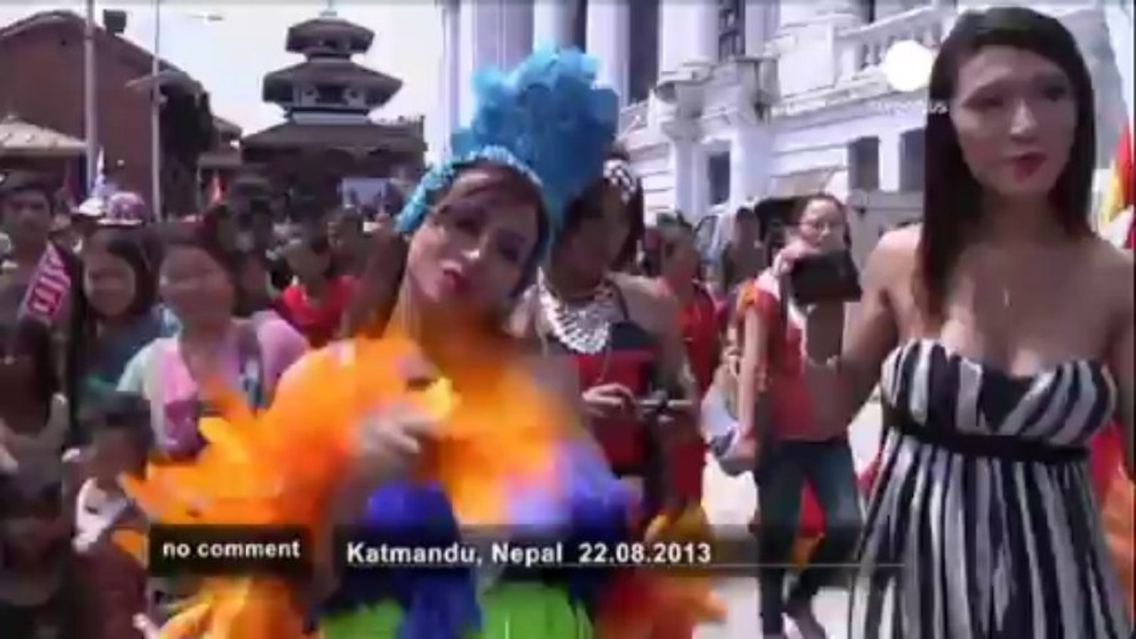Marche pour les droits des homosexuels au... - no comment