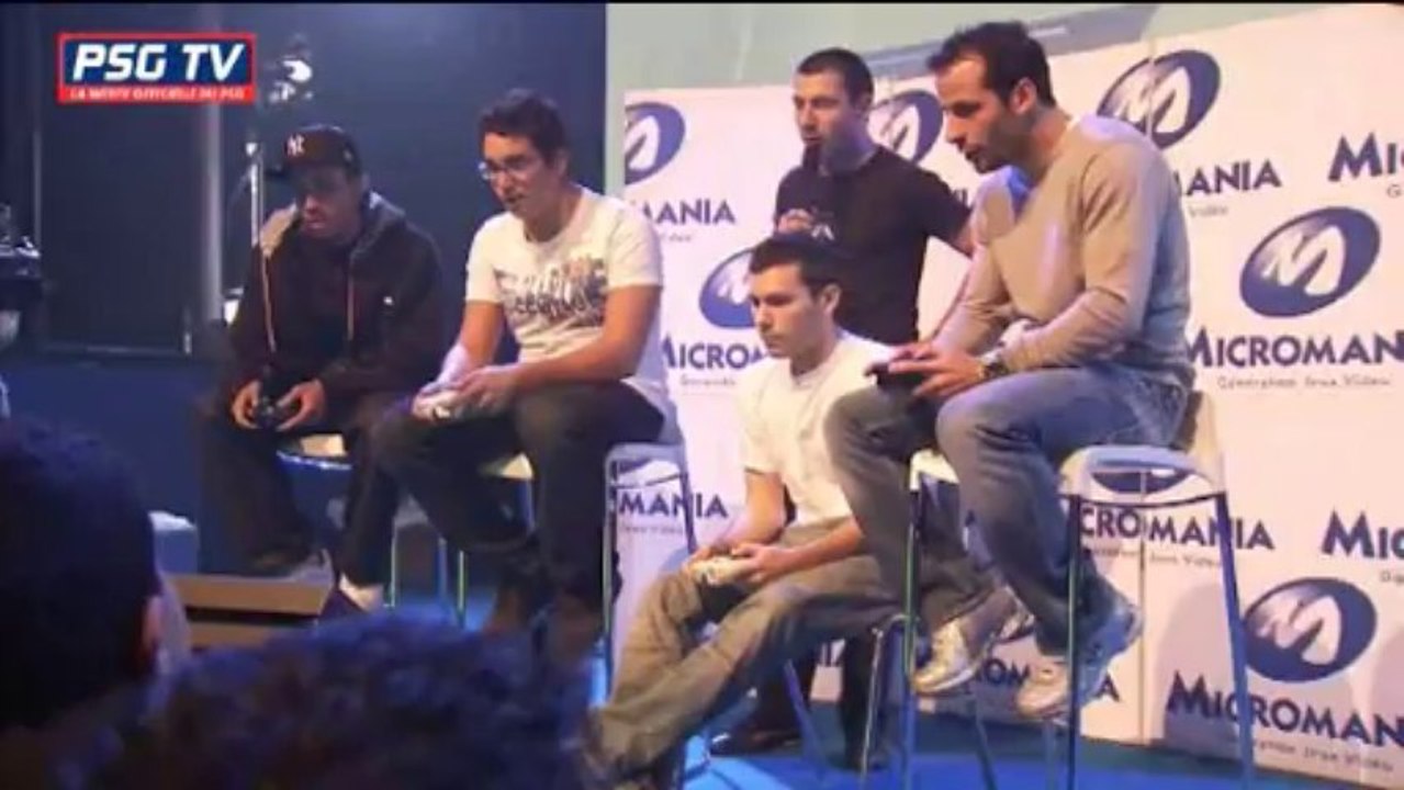 Giuly et Armand au Games Show 2009