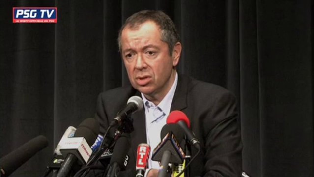 Conférence de presse de Robin Leproux