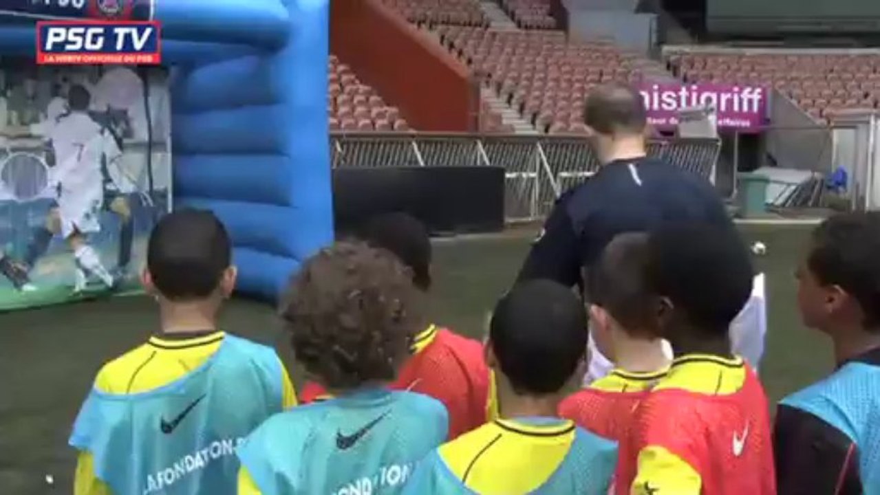 Entraînement clubs filleuls au Parc