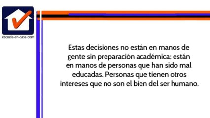 Que Es La Mala Educacion?