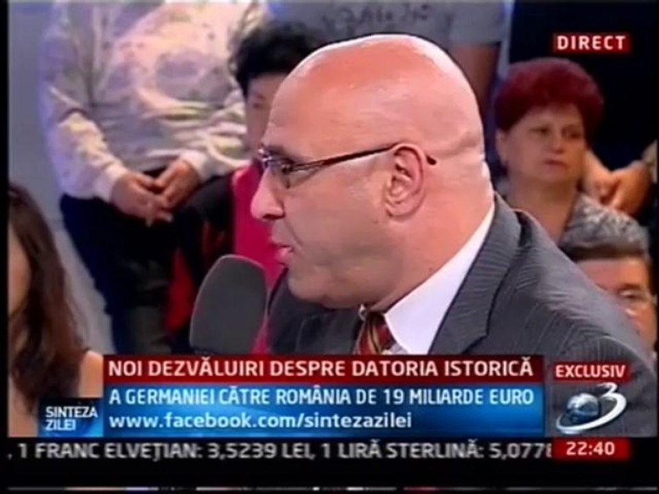 Radu Golban _documente care atesta datoria de 19 miliarde de euro a Germaniei către România