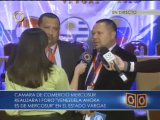 Instalación de la Cámara de Comercio de Mercosur en el estado Vargas