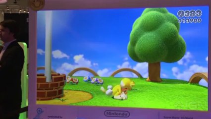 Super Mario 3D World (off-screen) World 2-1- gamescom 2013
