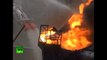 Hellfire as flames engulf oil tank in Eastern Siberia!