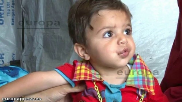El número de niños sirios refugiados alcanza el millón