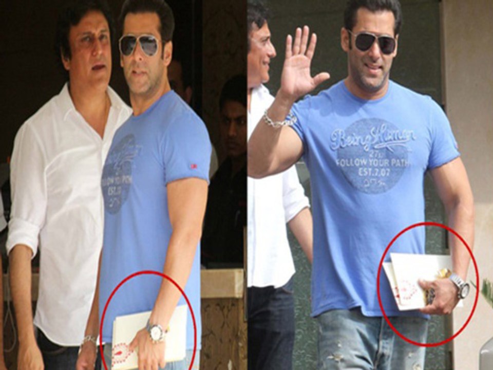 Is That Salmans Wedding Card