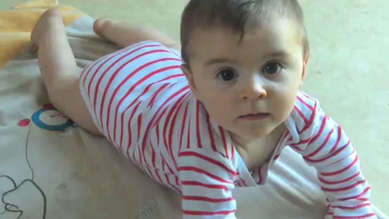 Bastien fais des pompes