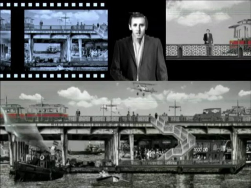 Galata Köprüsü şiir: Orhan Veli - tasarım, gitar, C harmonika ve okuyan: Levent Binyücel