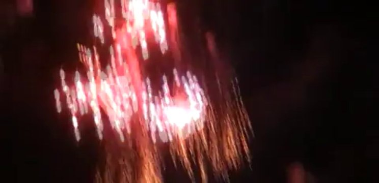 feu d'artifice 18 Aout Cambrai 2013