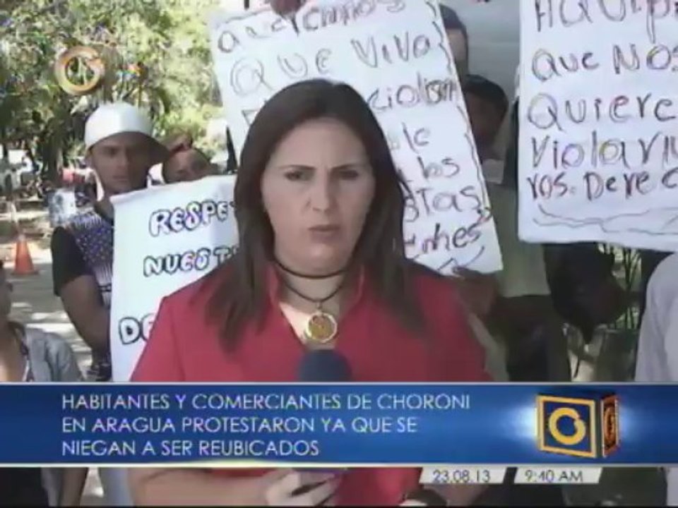 Habitantes y comerciantes del sector Playa Grande de Choroní se niegan a ser reubicados