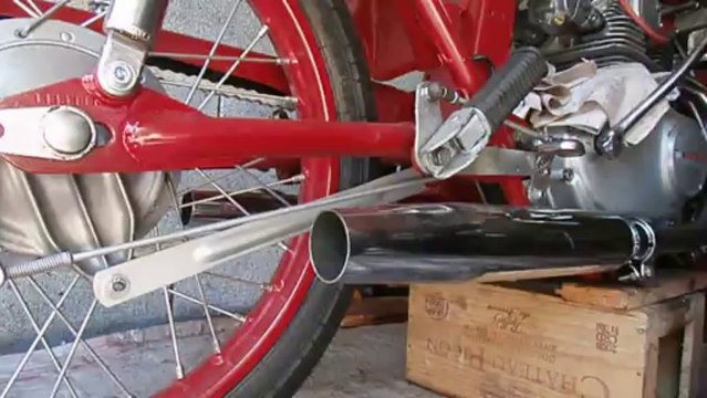 honda cb 125 k5 sonorité pot tappered