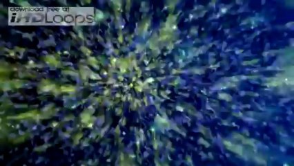 Video Loops Blue Burst