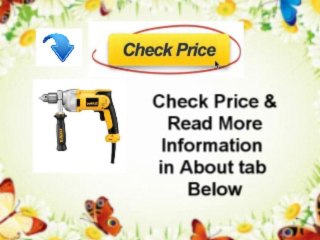 [Best Buy] DEWALT DWD210G 10-Amp 1/2-Inch Pistol-Grip Drill Review