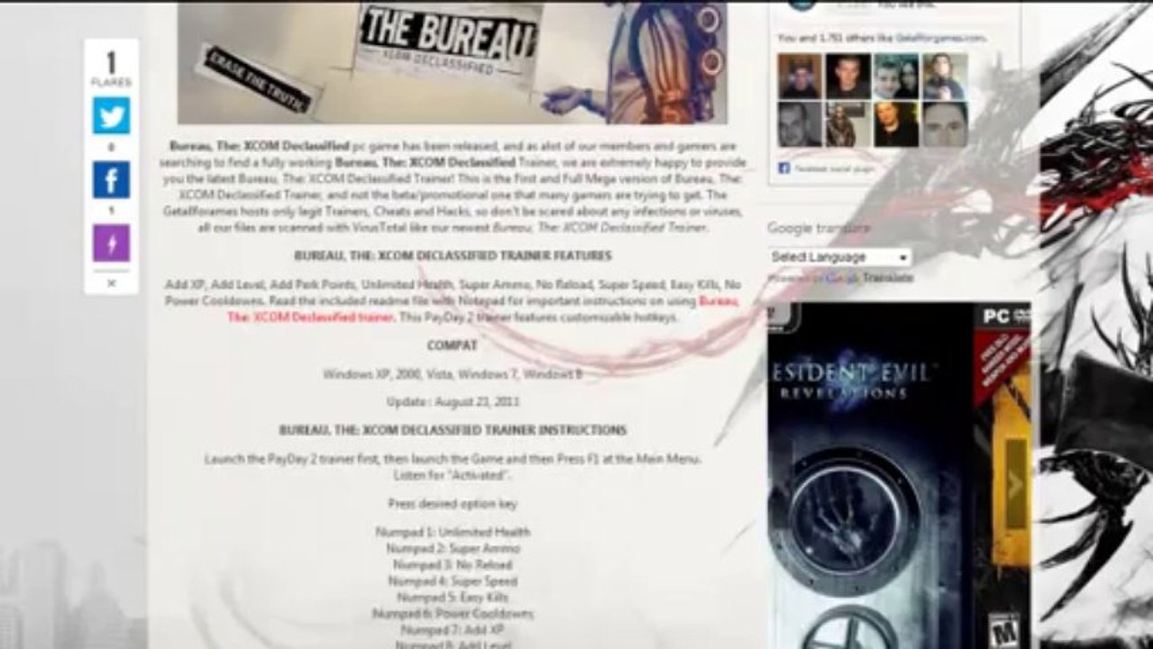 Bureau, The: XCOM Declassified trainer, hack [Free Download]