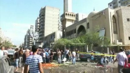 Liban : les images de l'explosion dans une mosquée de Tripoli