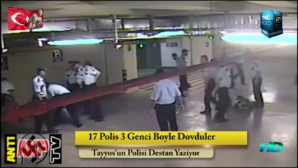 17 Polis 3 Turk Gencini Dovuyor